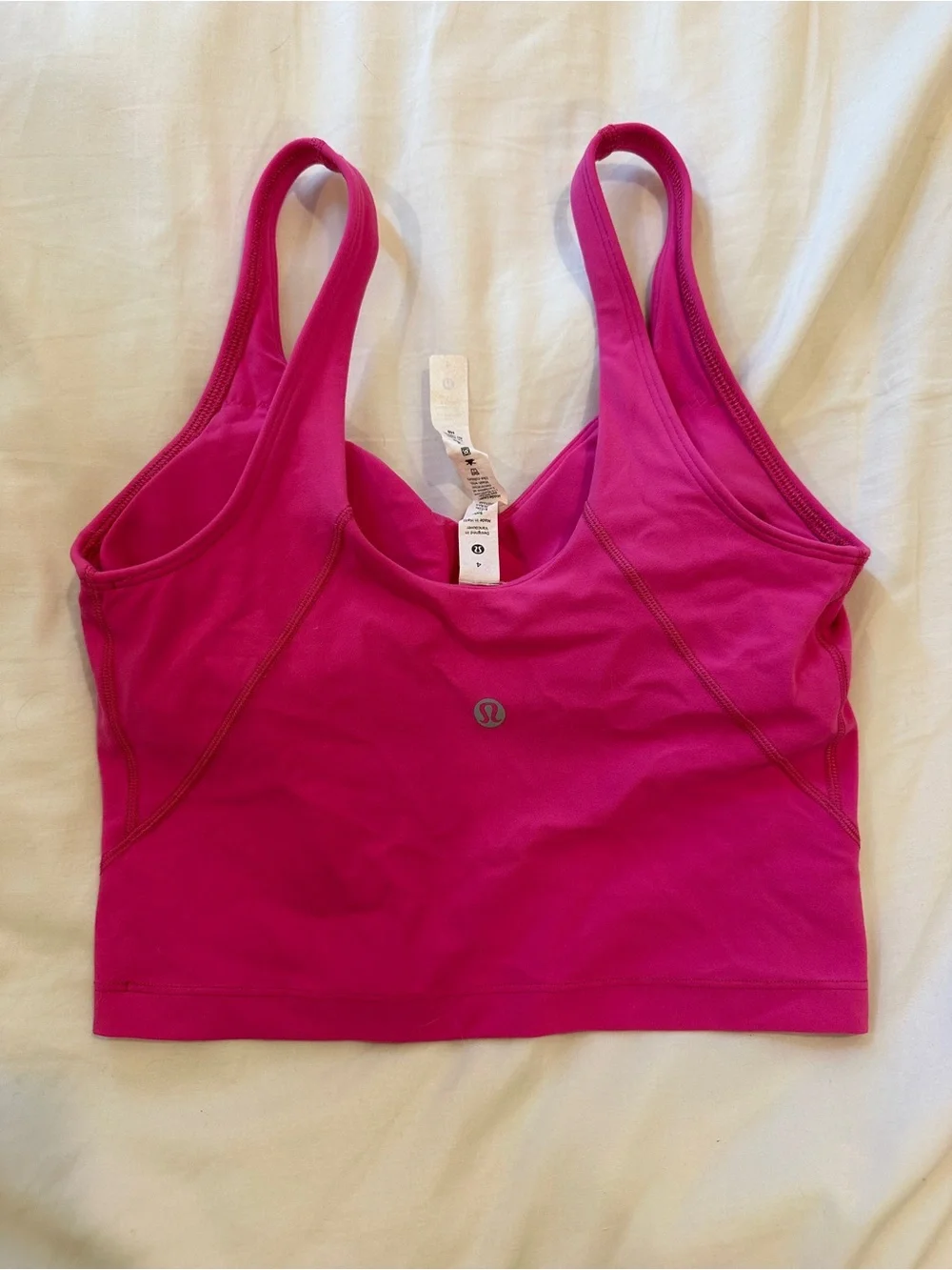 lululemon athletica sonic pink align tank